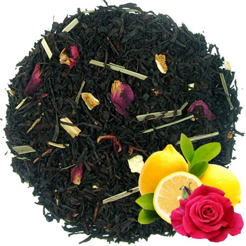 EARL GREY CYTRYNOWO - RÓŻANY  - herbata czarna