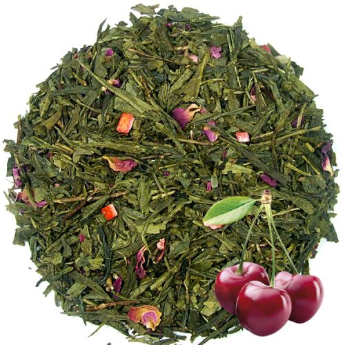 JAPOŃSKA WIŚNIA sencha - herbata zielona