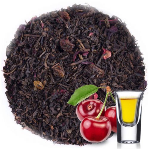 WIŚNIE Z RUMEM pu-erh - herbata czerwona