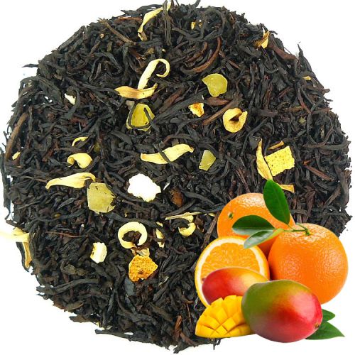 Pu-erh Mango i Pomarańcza - herbata czerwona aromatyzowana