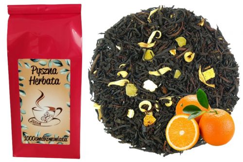SŁOŃCE ANDALUZJI - herbata czarna POMARAŃCZOWA torebka 50 g