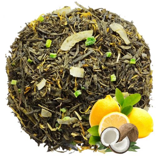 WYSPY KOKOSOWE sencha - zielona herbata KOKOSOWA