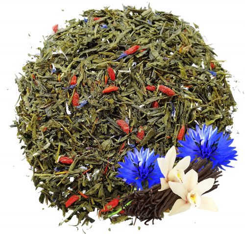 ZŁOTO TYBETU - herbata zielona JAGODY GOJI WANILIA